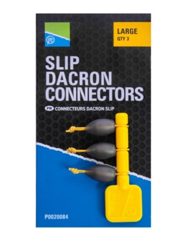 SLIP DACRON CONNECTOR - LARGE